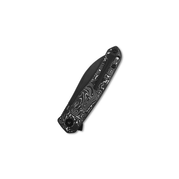 QSP Knife QS140-A2 Messer Folder S35VN Stahl Kohlefasergriff mit Aluminium