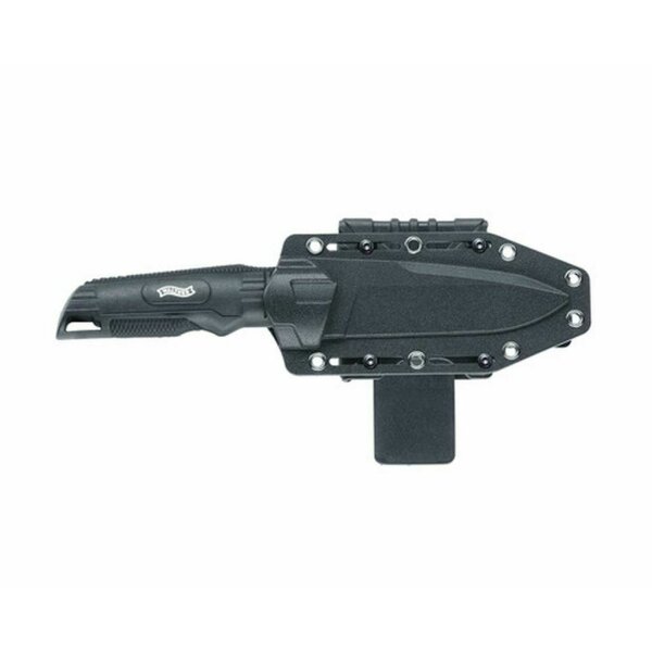 Walther Backup Knife 440C Kunststoff Schwarz inkl. Kunststoffscheide