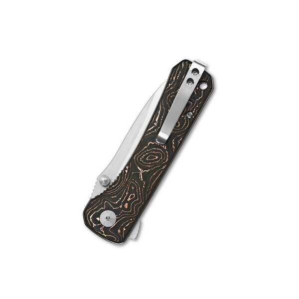 QSP Knife HAWK QS131-T Messer Taschenmesser S35VN Stahl Kohlefasergriff