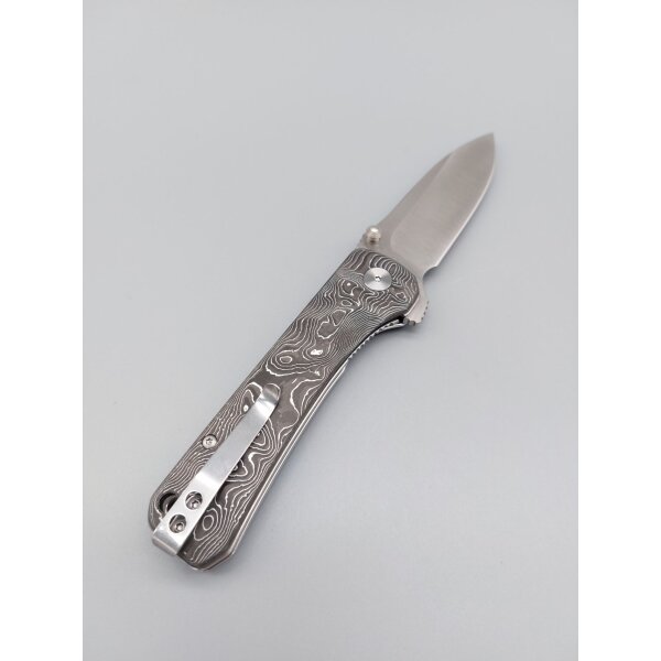 QSP Knife HAWK QS131-R Messer Taschenmesser S35VN Stahl Kohlefasergriff