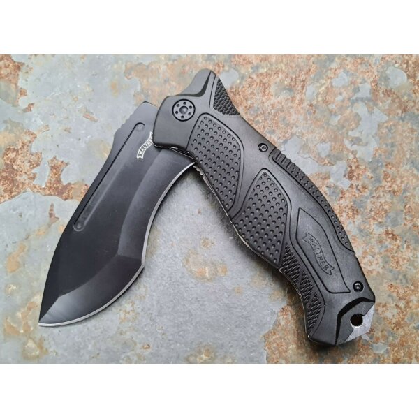 Walther Messer OSK 2 Outdoor Survival Knife Taschenmesser 440C Stahl + Nylonetui