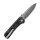 QSP Knife HAWK QS131-Q Messer Damaststahl Kohlefasergriff Folder