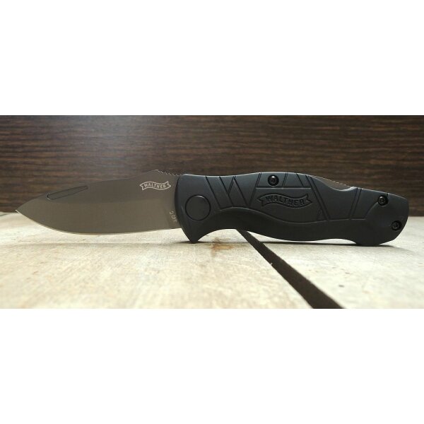 Walther Messer TFK II 2 TRADITIONAL FOLDING KNIFE Taschenmesser 440C Stahl Etui