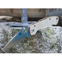 Spyderco Para Military 2 Micarta CPM-CruWear Micarta...
