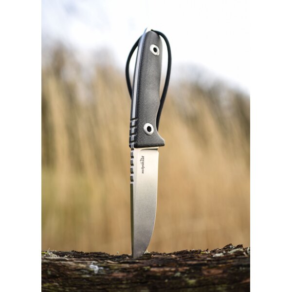 Schnitzel TRI Outdoormesser Special Edition CPM 3V Stahl Micarta Griff Kydexscheide