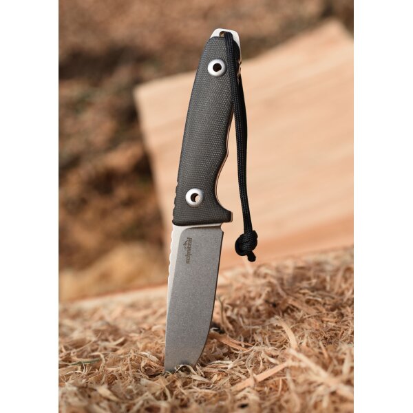 Schnitzel TRI Outdoormesser Special Edition CPM 3V Stahl Micarta Griff Kydexscheide