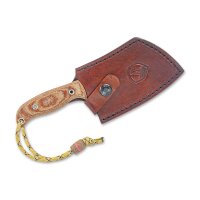 Condor Primal Cleaver 1095 Micarta Braun inkl. Lederscheide