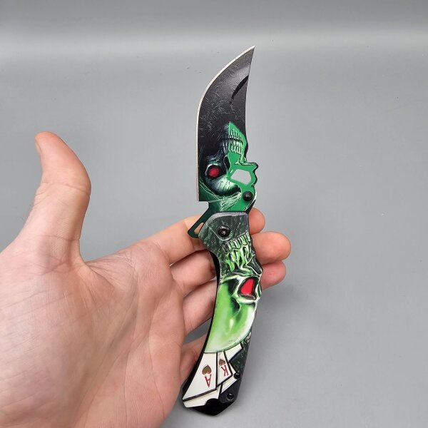 Albainox ACTV SKULL Taschenmesser 3D Design
