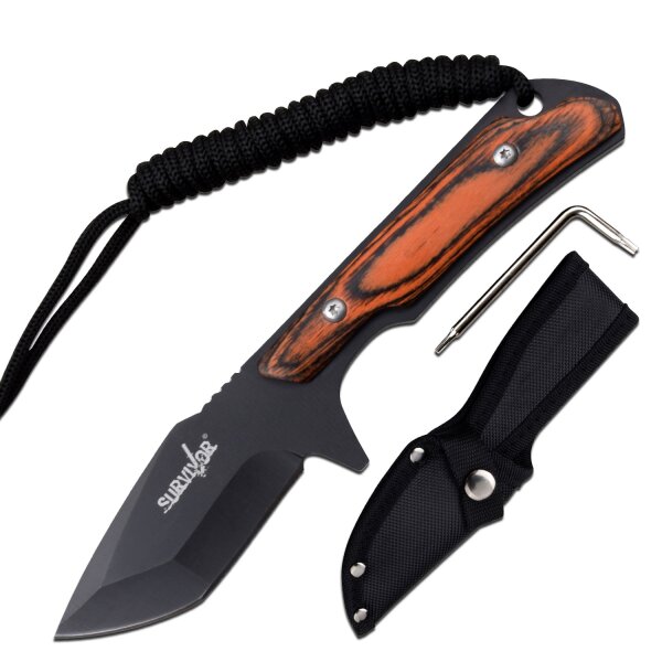Survivor BOGUS BLACK EDC Outdoormesser