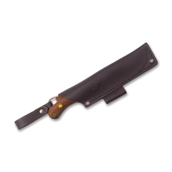 Condor Bisonte Knife 1095 Walnussholz Braun inkl. Lederscheide
