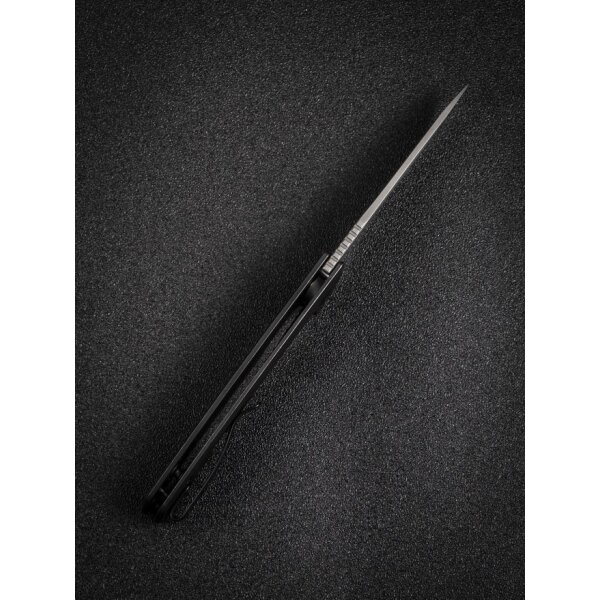 Sencut Tynan Folder Black Stonewashed Stainless Steel