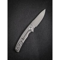 Sencut Tynan Folder Gray Stonewashed Stainless Steel