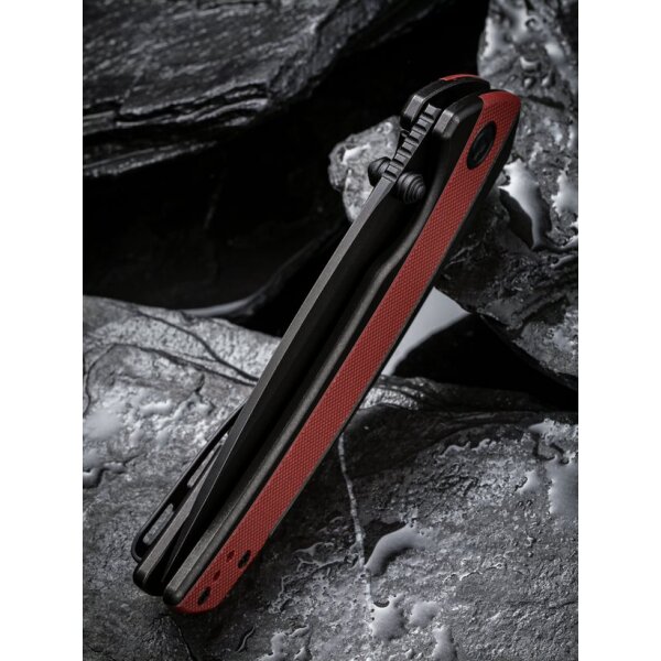 CIVIVI Teraxe C20036-1 Flipper mit Nitro-V Klinge BURGUNDY