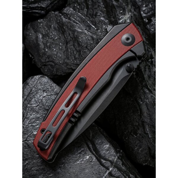 CIVIVI Teraxe C20036-1 Flipper mit Nitro-V Klinge BURGUNDY