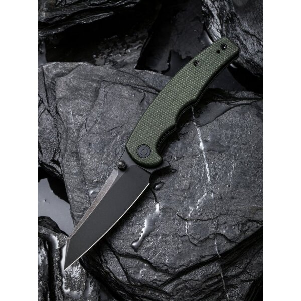 CIVIVI P87 Folder Flipper mit Nitro-V Klinge Micarta Green