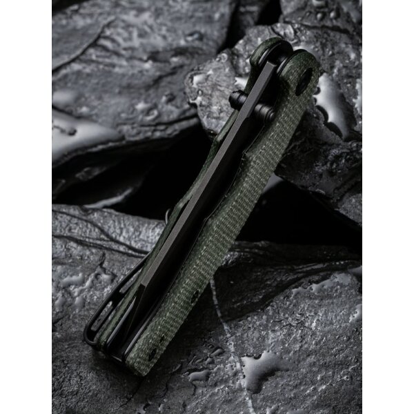 CIVIVI P87 Folder Flipper mit Nitro-V Klinge Micarta Green