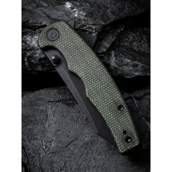 CIVIVI P87 Folder Flipper mit Nitro-V Klinge Micarta Green