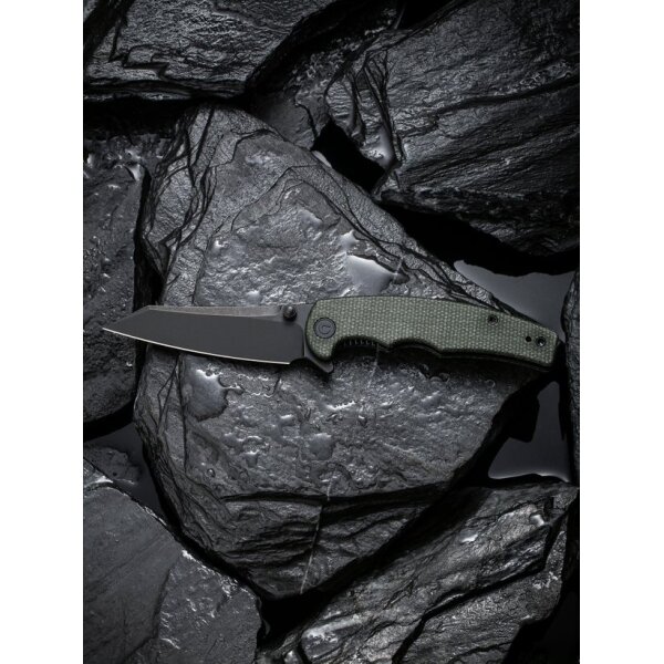 CIVIVI P87 Folder Flipper mit Nitro-V Klinge Micarta Green