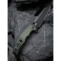 CIVIVI P87 Folder Flipper mit Nitro-V Klinge Micarta Green