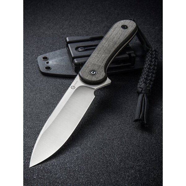 CIVIVI Elementum Fixed Blade C2105B D2 Stahl Micarta