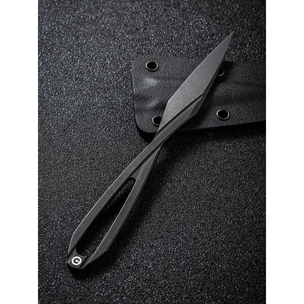 CIVIVI D-Art Neck Knife aus D2 Stahl mit Kydexscheide BLACK
