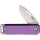 Bear &amp; Son Slip Joint Purple Messer Mini Folder Carbonstahl