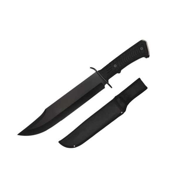 S-Tec NIGHTWAR BOWIE Jagdmesser All Black