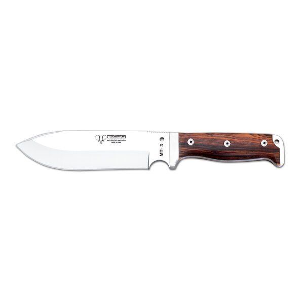 Cudeman MT-3 MoVa Cocoboloholz Braun inkl. Lederscheide