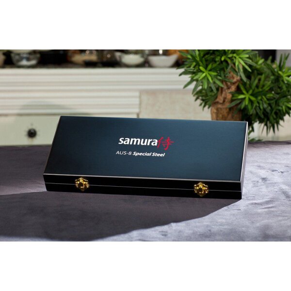 Samura MO-V Stonewash Geschenkbox 3er Set Küchenmesser