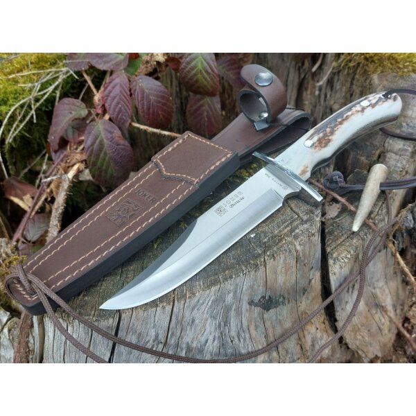 Joker Bowie Ciervo 4116 Horn Mehrfarbig inkl. Lederscheide