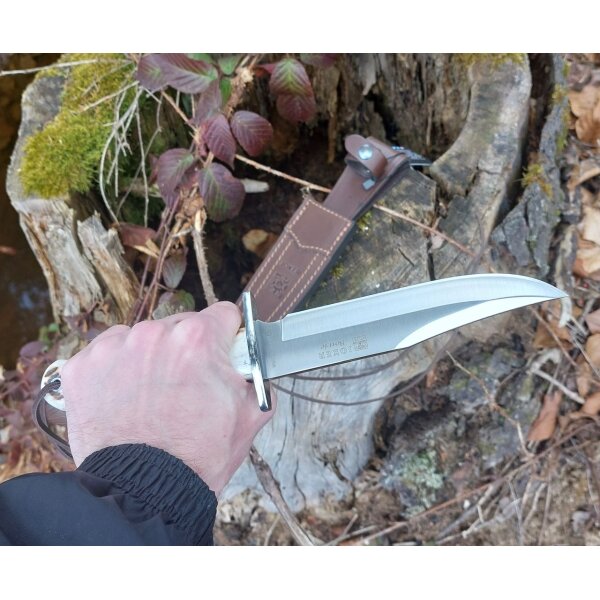 Joker Bowie Ciervo 4116 Horn Mehrfarbig inkl. Lederscheide