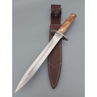 Cudeman Cativo 420 Olivenholz Braun inkl. Lederscheide