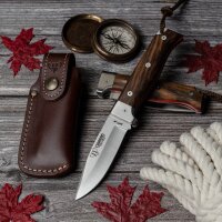 Cudeman MT-4 N690Co Walnussholz Braun mit Etui