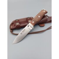 Cudeman MT-5 N695 Walnussholz Braun inkl. Lederscheide