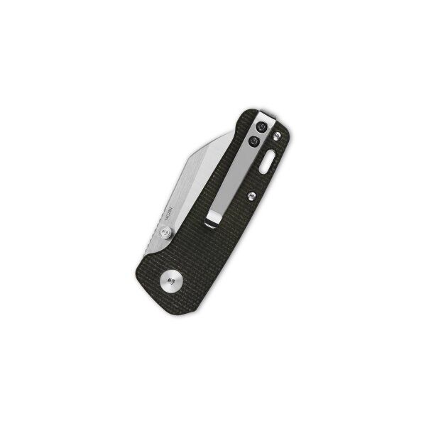 QSP Knife MINI PENGUIN QS130XS-A 14C28N Stahl Micarta Dark Brown