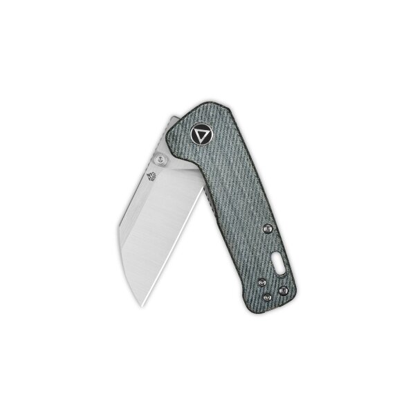 QSP Knife MINI PENGUIN QS130XS-B 14C28N Stahl Micarta Denim Blue
