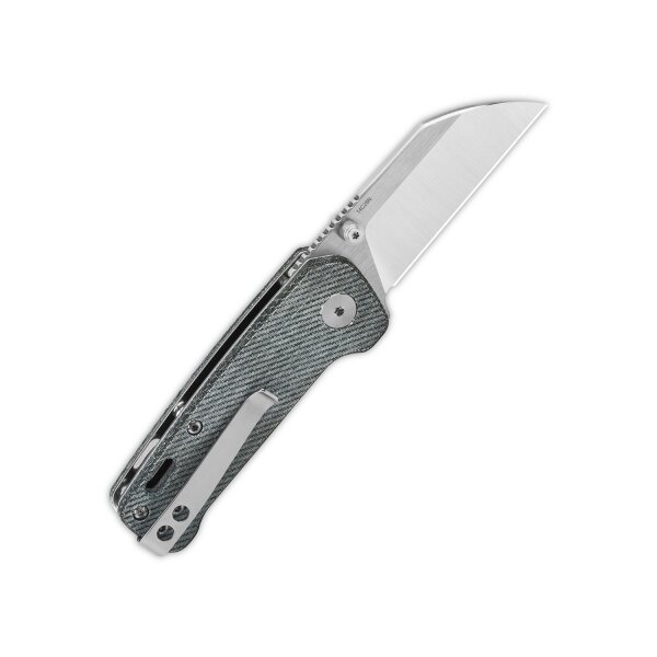 QSP Knife MINI PENGUIN QS130XS-B 14C28N Stahl Micarta Denim Blue