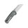QSP Knife MINI PENGUIN QS130XS-B 14C28N Stahl Micarta Denim Blue