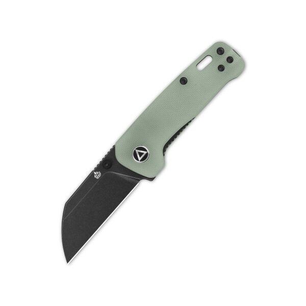 QSP Knife MINI PENGUIN QS130XS-F2 14C28N Stahl G10 Jade