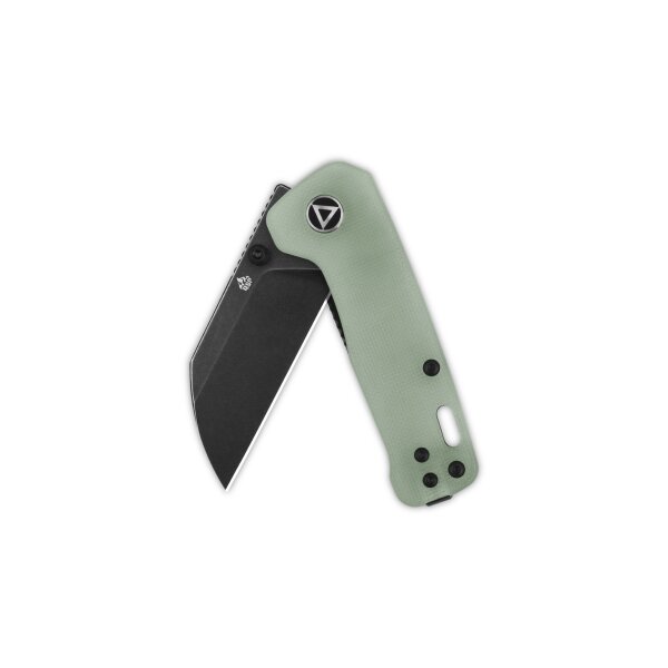 QSP Knife MINI PENGUIN QS130XS-F2 14C28N Stahl G10 Jade