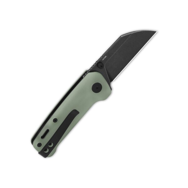 QSP Knife MINI PENGUIN QS130XS-F2 14C28N Stahl G10 Jade