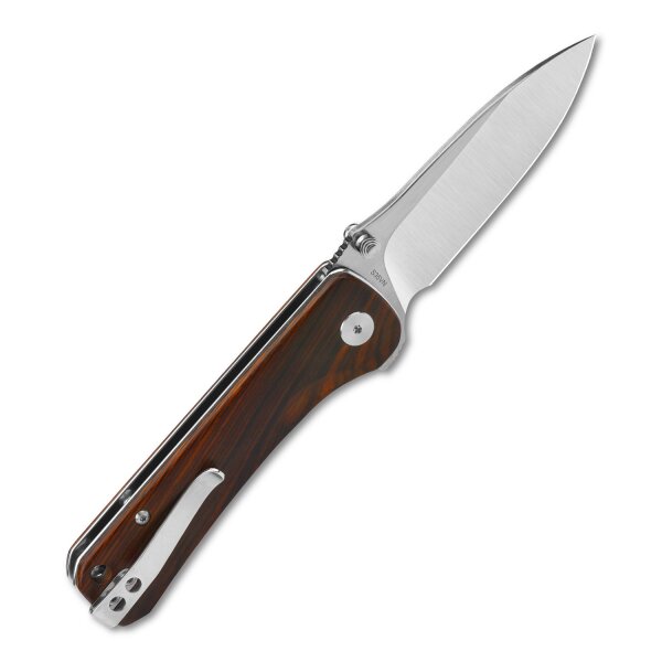 QSP Knife HAWK Folder QS131-D2 Messer S35VN Stahl Cocoboloholz
