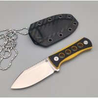 QSP Knife CANARY Neck Knife QS141-A1 mit Kydxscheide...