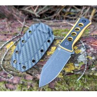 QSP Knife CANARY Neck Knife QS141-A2 mit Kydxscheide...