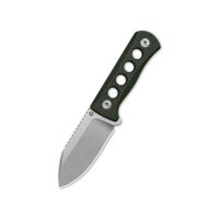 QSP Knife CANARY Neck Knife QS141-C1 Green Micarta...