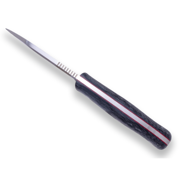 Joker Ursus N695 Micarta Schwarz inkl. Paracord Lederscheide