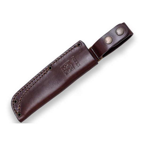 Joker Nordico S 14C28N Walnussholz Braun inkl. Paracord Dangler Lederscheide