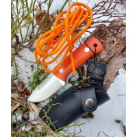 Joker Erizo TS1 N695 Stahl Micarta Orange inkl. Paracord...