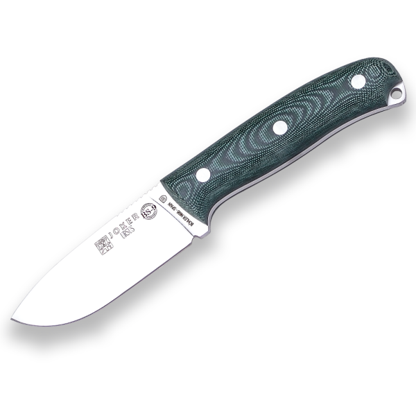 Joker Ursus N695 Micarta Grün inkl. Paracord Dangler Lederscheide