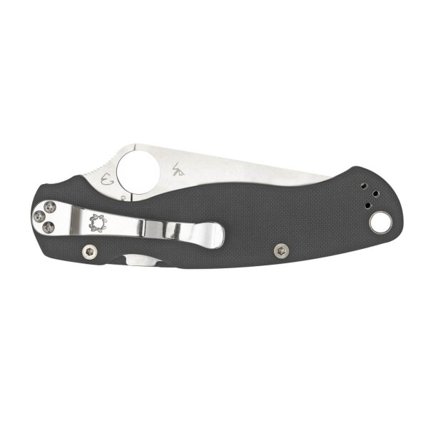 Spyderco Para Military 2 Micro-Melt Maxamet G10 Grau 01SP244
